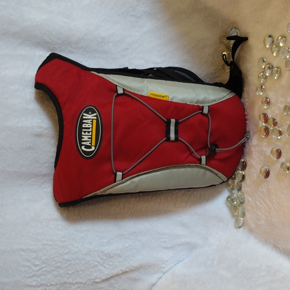 Camelbak Red and Black Backpack Hydration Pack